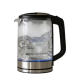 Скляний електрочайник Domotec MS-7943 , 1.7 л, 1500 Вт, сірий