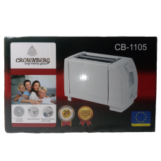Тостер електричний Crownberg CB 1105, колір білий