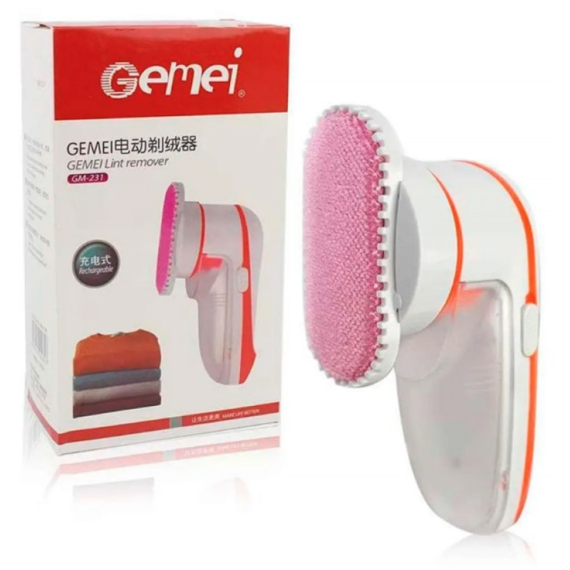 Машинка для зняття ковтунців Fabric Lint Remover Gemei GM231 (Проти батареї + 220 В)