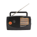 Радіо KIPO KB308AC, переносний приймач, колір чорний