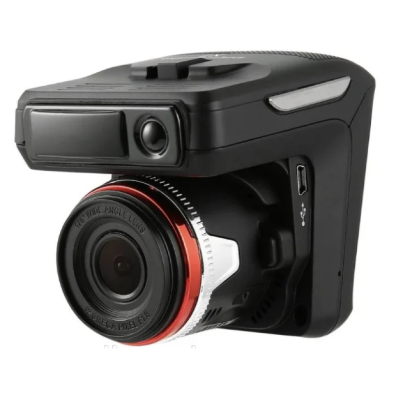 Відеореєстратор автомобільний DVR X7 з АНТИРАДАРОМ, кут огляду камери 140 градусів/X7