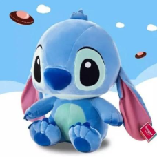 М’яка плюшева іграшка Стіч (Stitch) Блакитний — 65 см