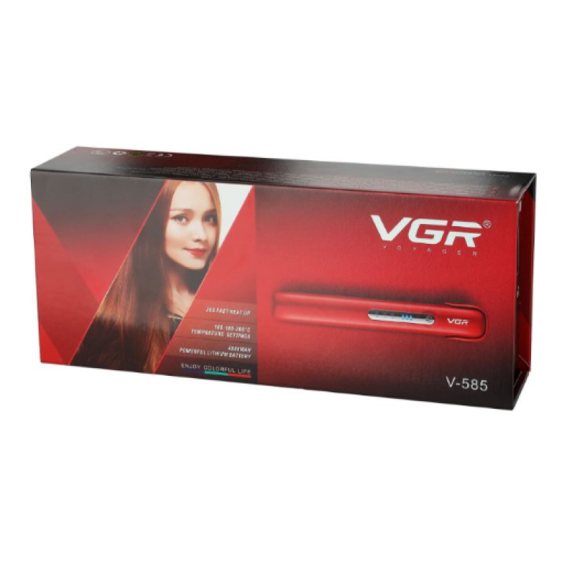Випрямляч Перезаряджуваний Hair Straightener VGR V-585