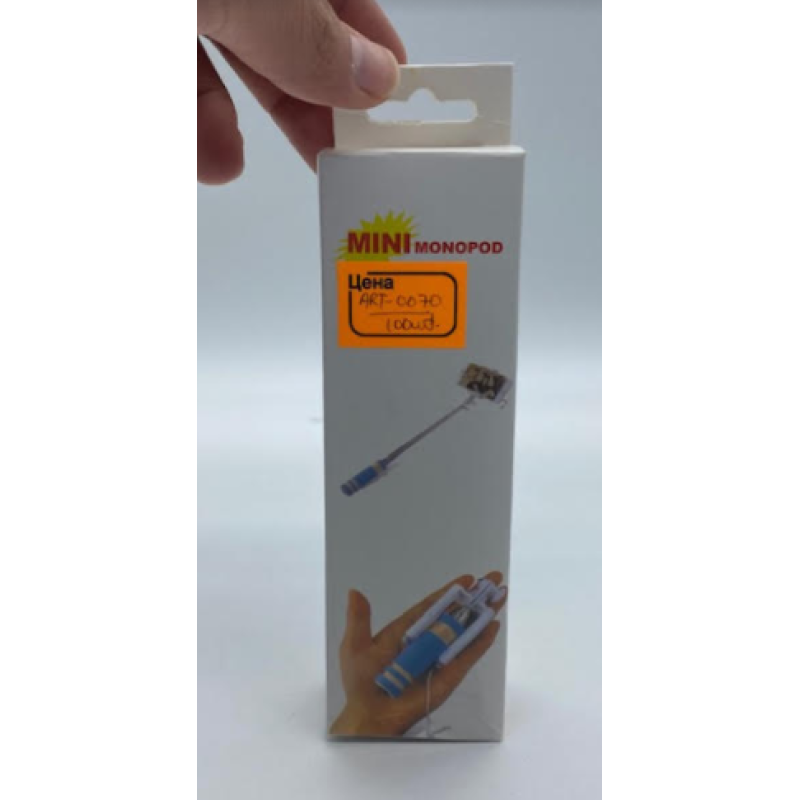 Селфі палиця мініпод з кнопкою Mini Monopod / ART-0070