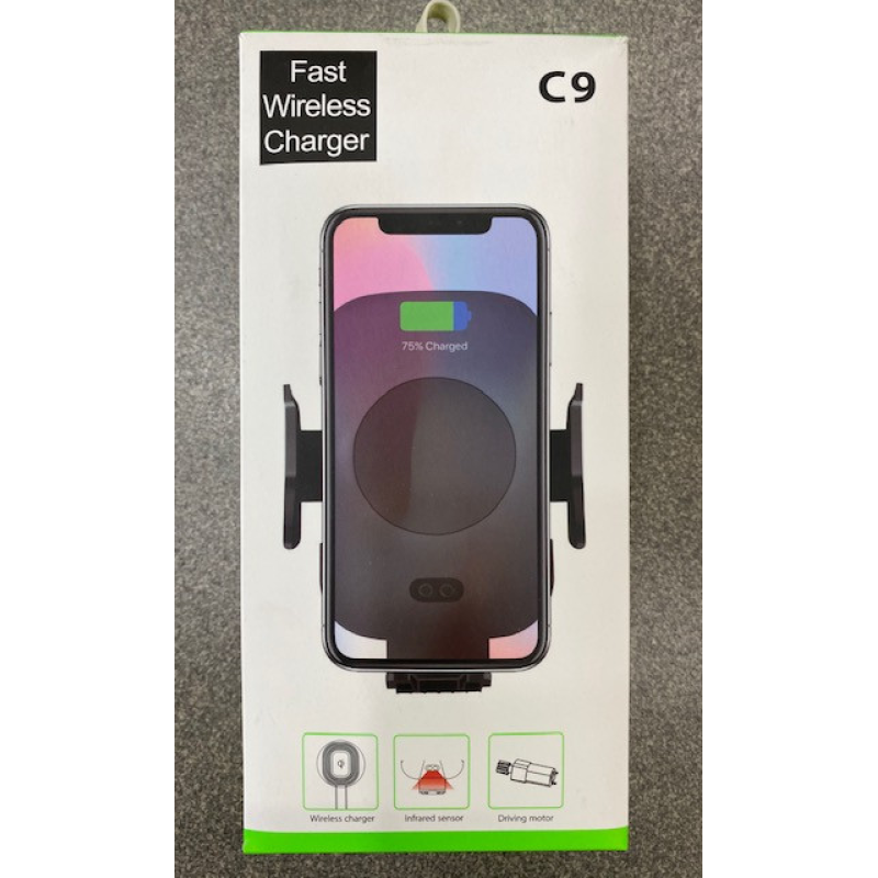 Тримач для телефона HOLDER C9+ WIRELESS CHARGER