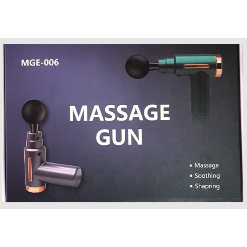 Масажер Портативний ручний масажер для тіла Fascial Gun MGE-006 Health М“язовий/ART-023 (40шт)