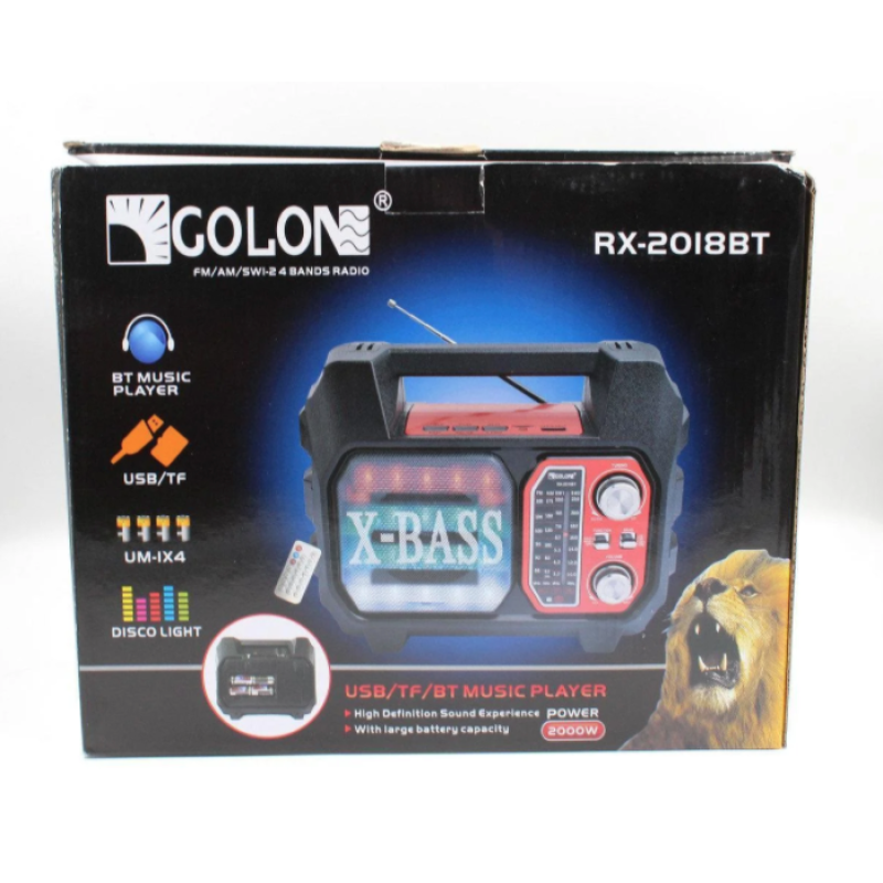 Колонка GOLON RX-2019 BT (12 шт.)