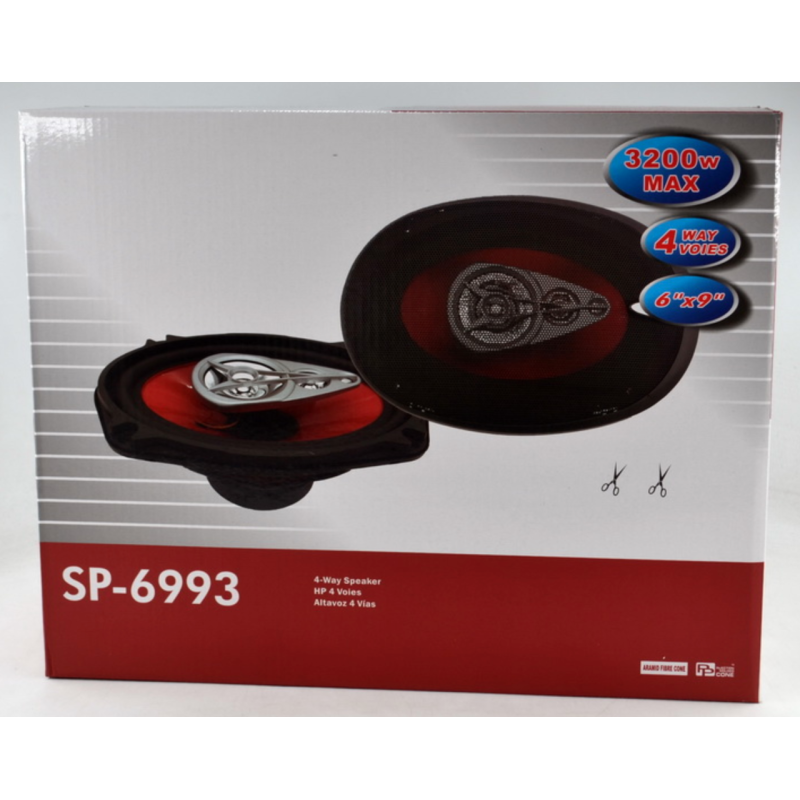 Автомобільний динамік 16x23 см SP-6993 3200 W