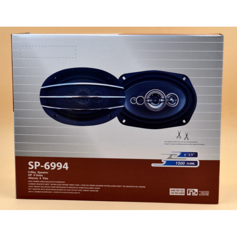 Автомобільний динамік 16x23 см SP-6994 3200 W (5 шт.)