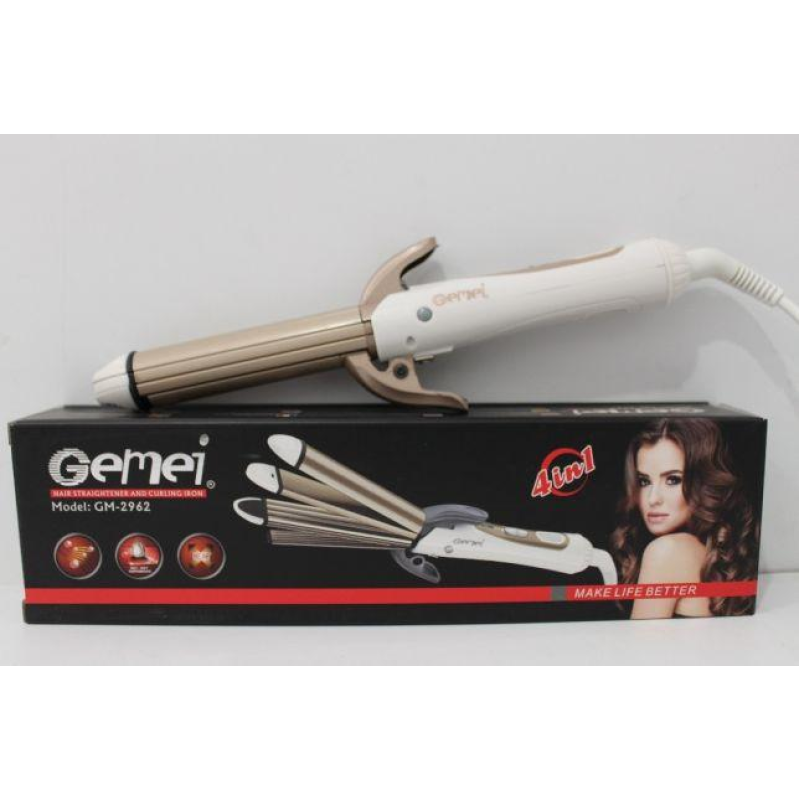 Плойка для волосся Gemei GM2962 з гофре (41) (60шт)