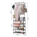 Вішалка для одягу Clothes Rack Up (178*60*26 см/Чорний/5ШАР) / 6013-5 Вішалка для одягу Clothes Rack Up (178*60*26 см/Чорний/5ШАР) / 6013-5
