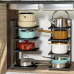 Стелаж для зберігання кухні Kitchen Storage Rack (чорний)