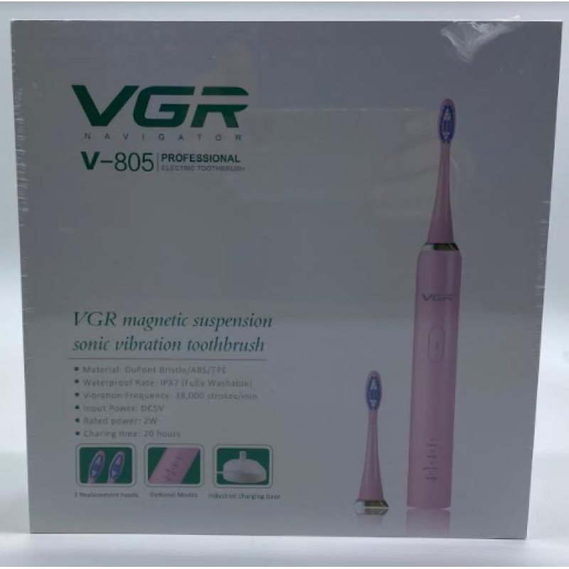 Електрична зубна щітка/Electronic Massage Toothbrush VGR V805