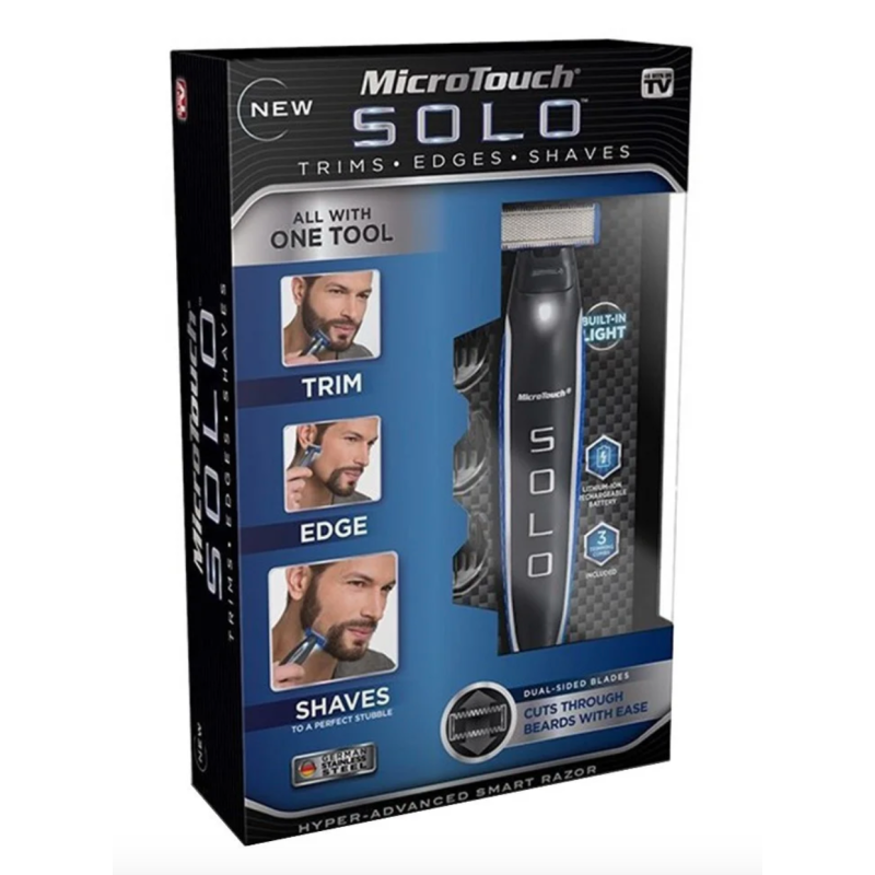 Чоловічий тример для бороди MicroTouch Solo / R-001 (100 шт.)