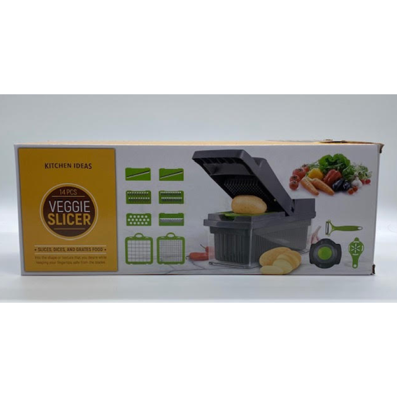 Овочерізка Mandoline Veggie Slicer KA808 (14PCS) (24 шт.)