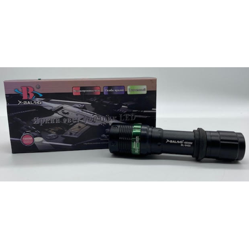 Фонарик X-BAIL BL-8455-XPE 99000W (120шт)
